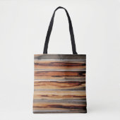 Holztextur Cool einzigartig Tasche (Vorderseite)