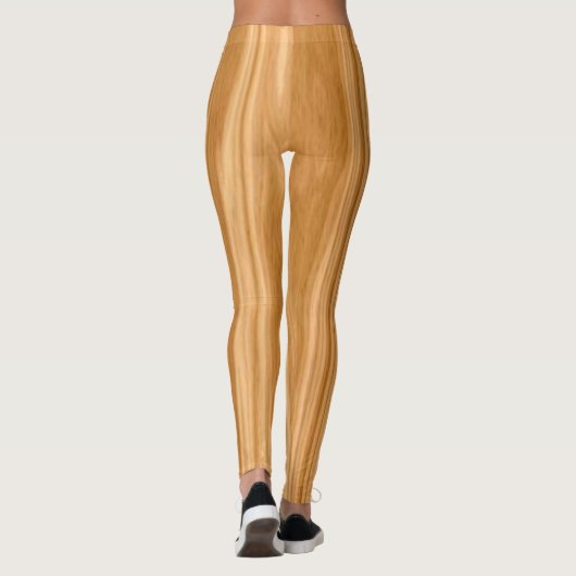 Holztextur-Hintergrund-35455 Leggings (Rückseite)