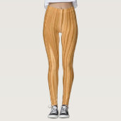 Holztextur-Hintergrund-35455 Leggings (Vorderseite)