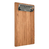 Holztextur-Hintergrund-35455 Mini Klemmbrett (Schrägansicht)