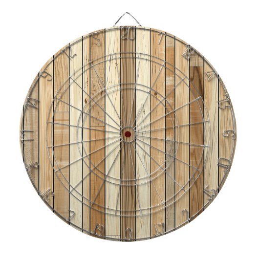 Holztexturdartboard Dartscheibe (vorne)