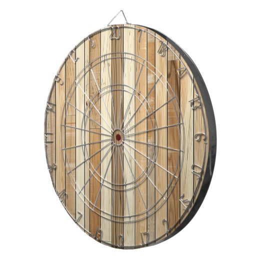 Holztexturdartboard Dartscheibe (Vorderseite rechts)