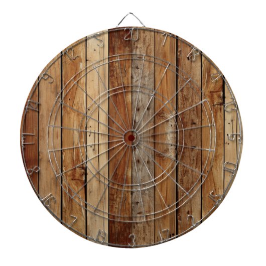 Holztexturdartboard Dartscheibe (vorne)