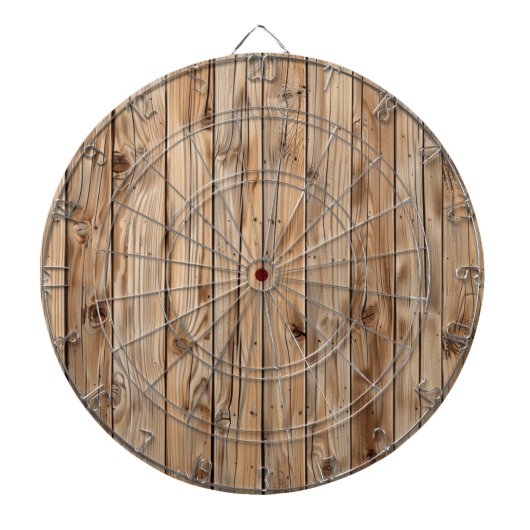 Holztexturdartboard Dartscheibe (vorne)