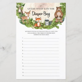 Holztiere aus Holz, was in der Windeltasche ist