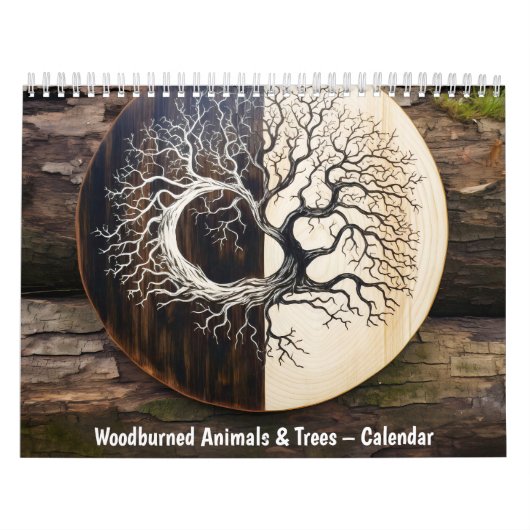 Holztiere & Bäume – 2027 Kalender (Titelbild)