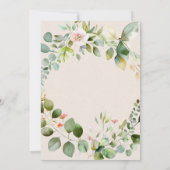 Holztiere Boho by Mail Kinderdusche Einladung (Rückseite)