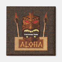 Holztiki Maske Vintag Retro ALOHA Hawaii