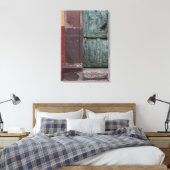 Holztür Abstrakt Leinwanddruck (Insitu (Schlafzimmer))