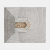HOLZTÜR FLEECEDECKE (Vorderseite (Horizontal))