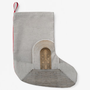HOLZTÜR KLEINER WEIHNACHTSSTRUMPF