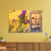 Holztür Leinwanddruck (Insitu (Wohnzimmer))