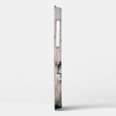 HOLZTÜR MIT HANDWRITINGS Case-Mate iPhone HÜLLE (Rückseite / Links)