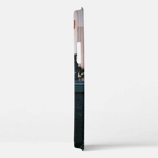 HOLZTÜR MIT HANDWRITINGS Case-Mate iPhone HÜLLE (Rückseite / Rechts)