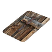 Holztür nah nach oben, Kalifornien Magnet (Linke Seite)