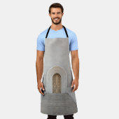 HOLZTÜR SCHÜRZE (Getragen)