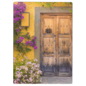 Holztüre Klemmbrett (Rückseite)