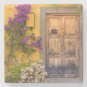 Holztüre Steinuntersetzer