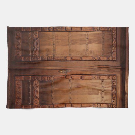 Holztüren Handtuch (Horizontal)