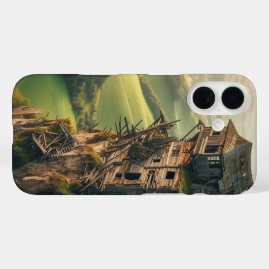 Holzturm Case-Mate iPhone Hülle (Rückseite (Horizontal))