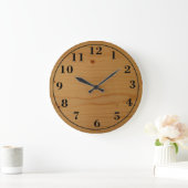 Holzuhr Große Wanduhr (Zuhause)