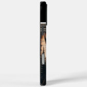 Holzverbranntes Elch-Portrait Case-Mate iPhone Hülle (Rückseite / Rechts)