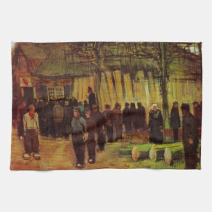 Holzverkauf von Vincent van Gogh Geschirrtuch