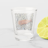 Holzwal Schnapsglas (Rückseite)
