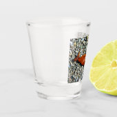 Holzwal Schnapsglas (Links)