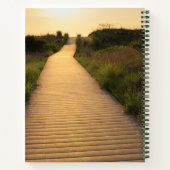 Holzweg bis Strand Notizblock (Rückseite)