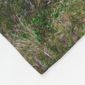 Holzweg im Kiefernwald Fleecedecke (Ecke)