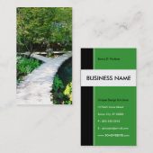 Holzweg Visitenkarte (Vorne/Hinten)