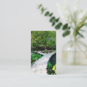 Holzweg Visitenkarte (Stehend Vorderseite)