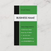 Holzweg Visitenkarte (Rückseite)