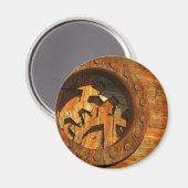 Holzwerk Magnet (Vorderseite/Rückseite)