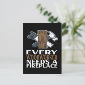 Holzwerkstoff-Geschenk Postkarte (Stehend Vorderseite)