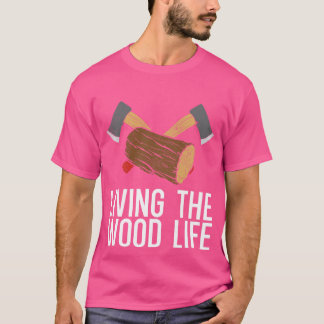 Holzwerkstoff-Geschenk T-Shirt