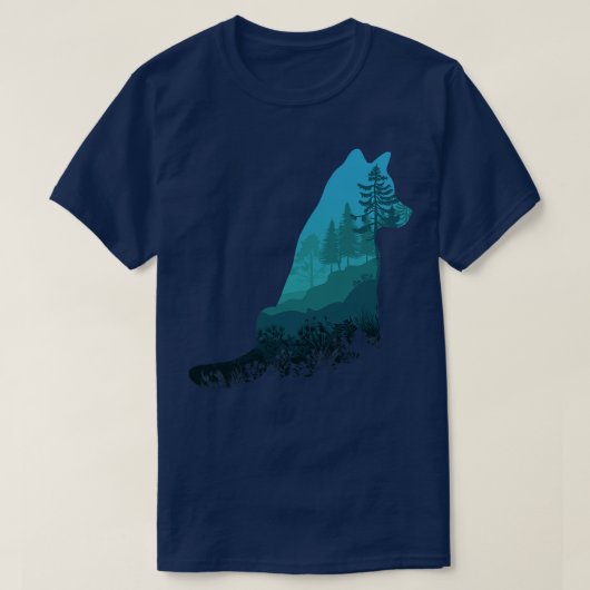 Holzwolf 4 T-Shirt (Design vorne)
