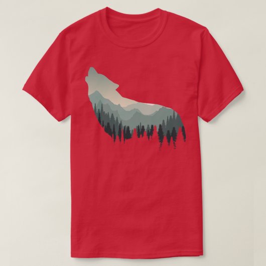 Holzwolf 5 T-Shirt (Design vorne)