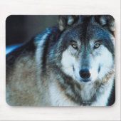 Holzwolf Mousepad (Vorne)