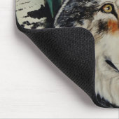 "Holzwolf" Mousepad (Ecke)