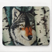 "Holzwolf" Mousepad (Vorne)