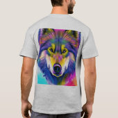 Holzwolf-T-Shirts T-Shirt (Rückseite)