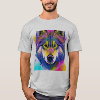 Holzwolf-T-Shirts T-Shirt