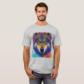 Holzwolf-T-Shirts T-Shirt (Vorne ganz)