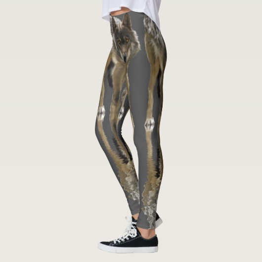 Holzwolf-Wilddesign Leggings (Links)