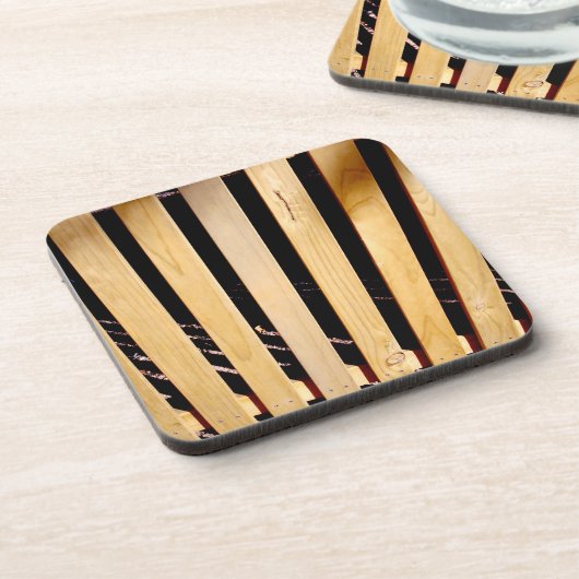 Holzzaun, Getränkeuntersetzer (Linke Seite)