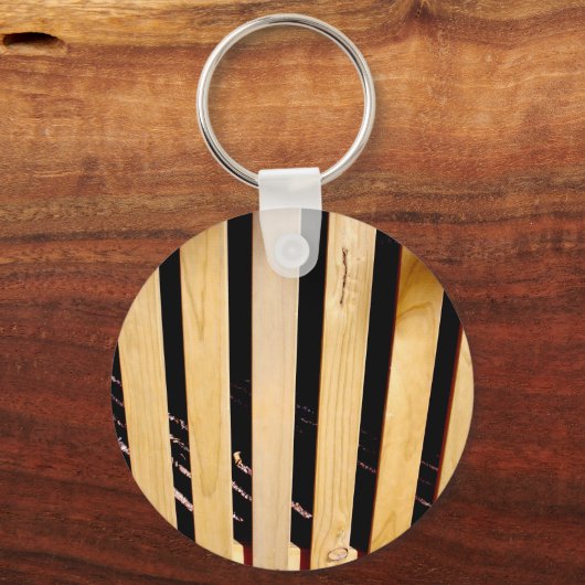 Holzzaun, Schlüsselanhänger (Rückseite)