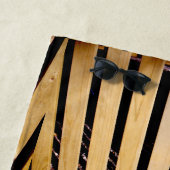 Holzzaun, Strandtuch (Beispiel)