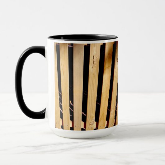 Holzzaun, Tasse (Links)